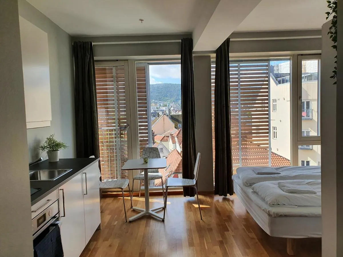Veversmauet Apartments Bergen Norveç